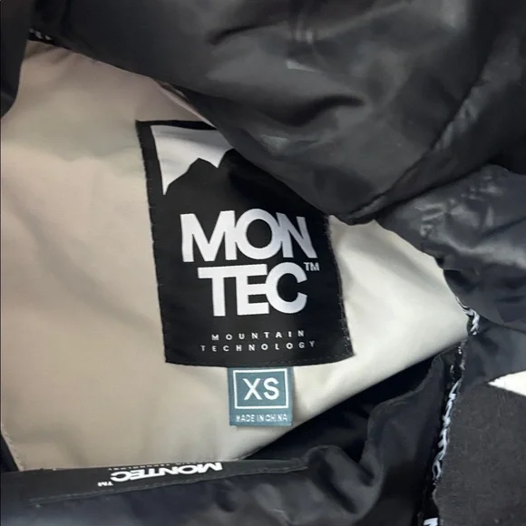 Montec Bibs an Jacket Set XS Pink and Gray - Picture 7 of 7